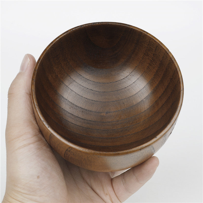 Engraved Wooden Altar Bowl