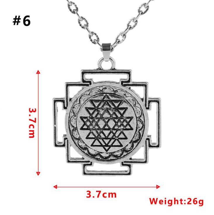 Seed of Life Sacred Geometry Pendant Necklace