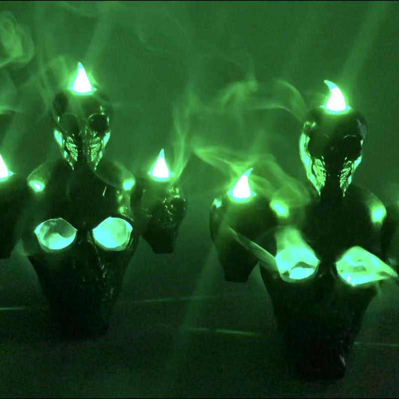Skull Smoke Candle Lamp Decoration