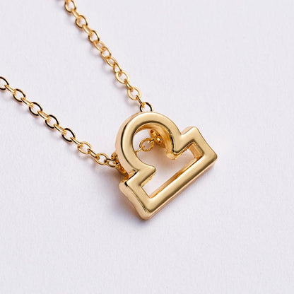 Zodiac Constellation Charm Choker Necklace