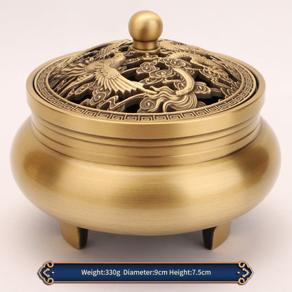 Brass & Copper Incense Burner