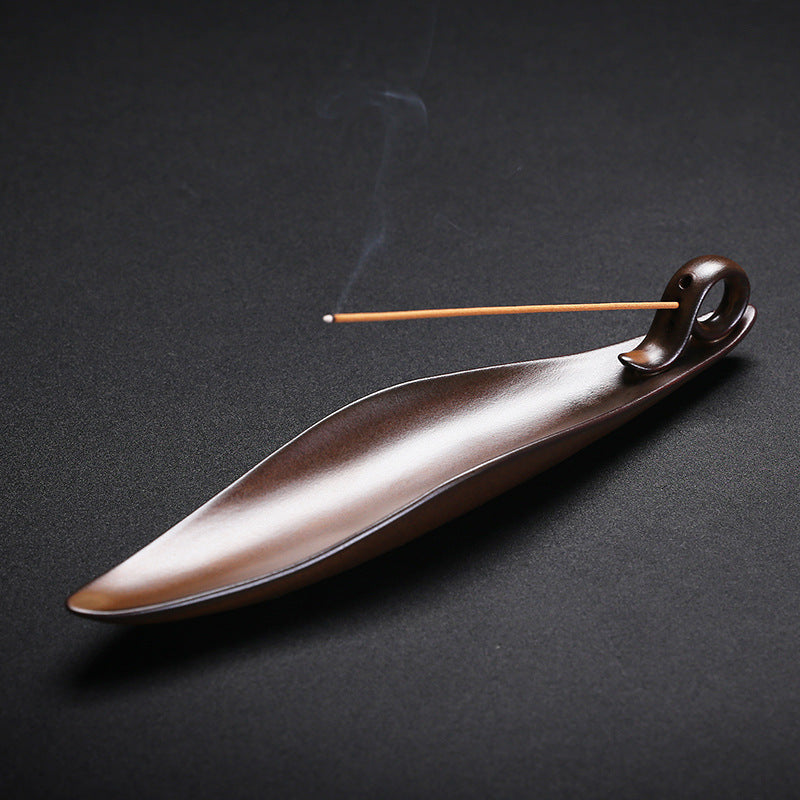 Ceramic Lying Incense Box Holder