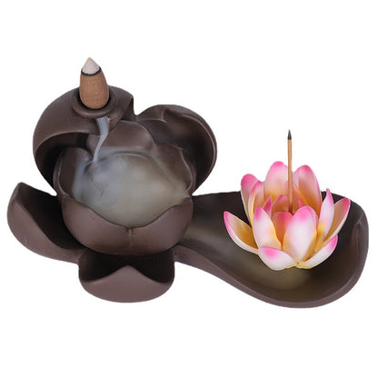 Lotus Backflow Incense Burner