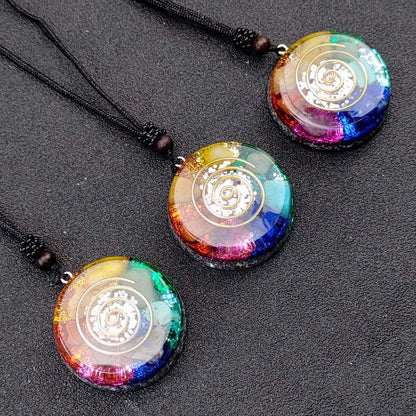 Orgonite Crystal Pendant Necklace
