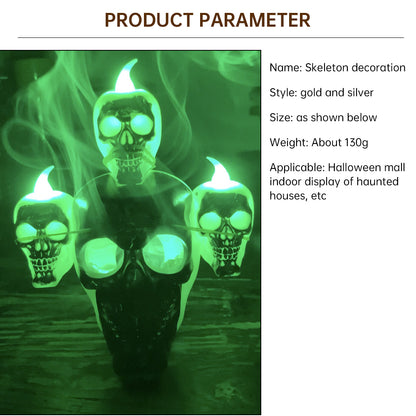 Skull Smoke Candle Lamp Decoration