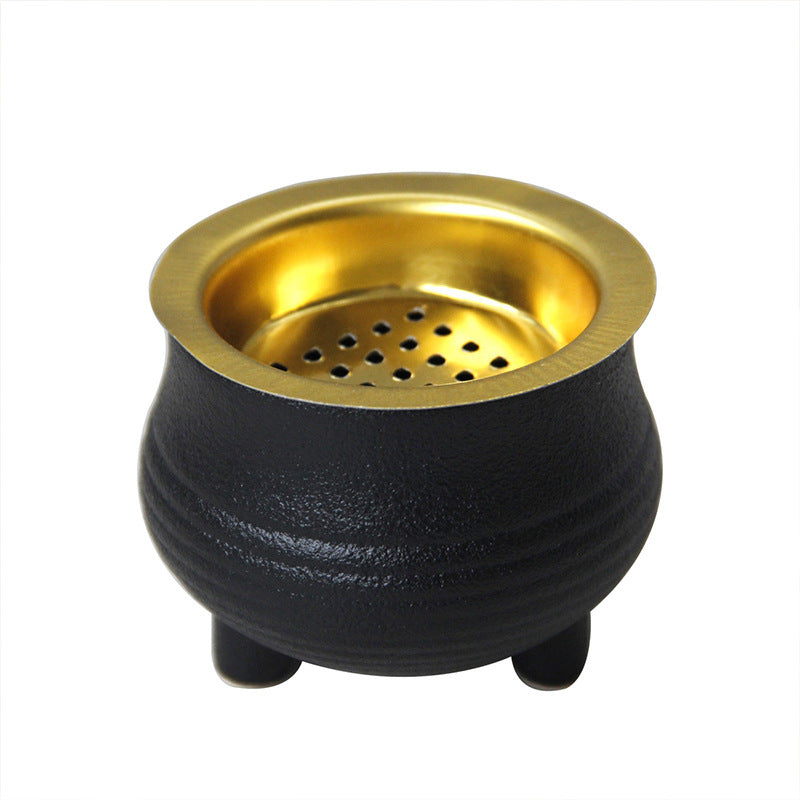 Ceramic & Metal Incense Burner