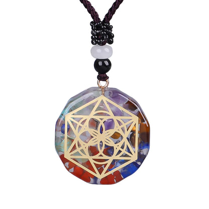 Chakra Symbol Pendant Necklace