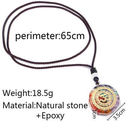 Chakra Symbol Pendant Necklace