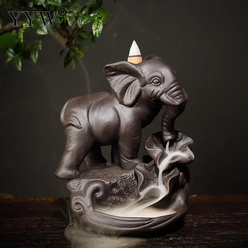 Buddha Hand Lotus Backflow Incense Burner