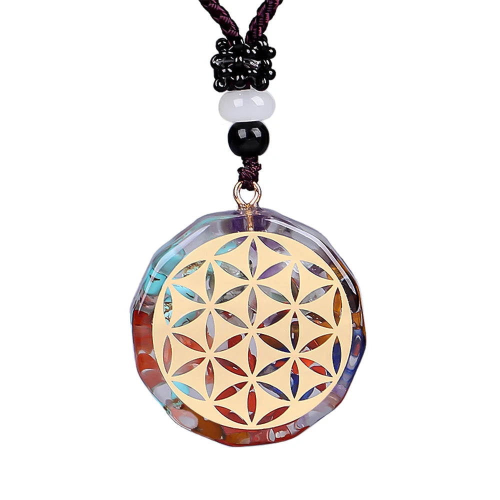 Chakra Symbol Pendant Necklace