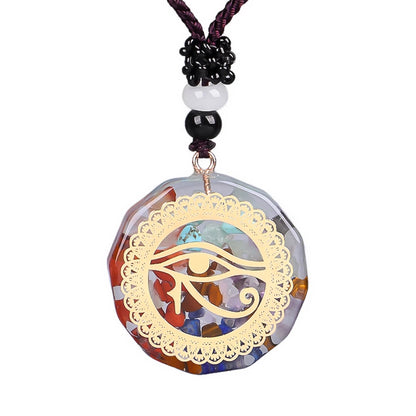 Chakra Symbol Pendant Necklace