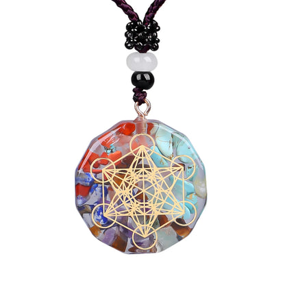 Chakra Symbol Pendant Necklace