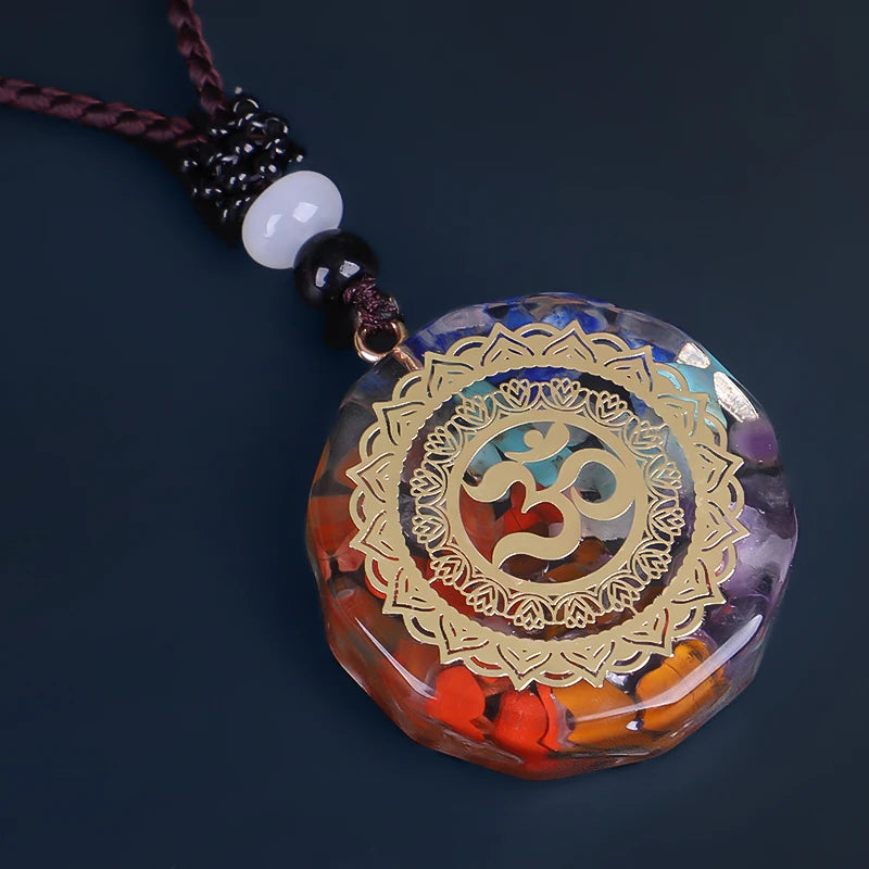 Chakra Symbol Pendant Necklace