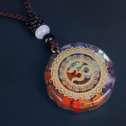 Chakra Symbol Pendant Necklace