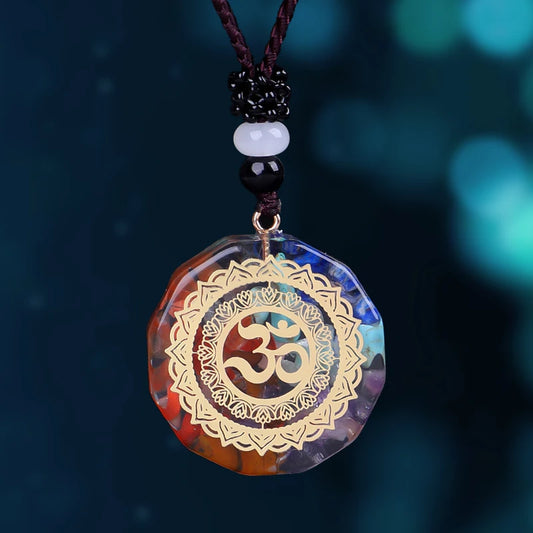 Chakra Symbol Pendant Necklace