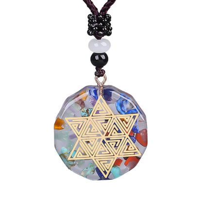 Chakra Symbol Pendant Necklace