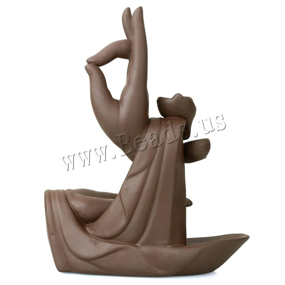 Buddha Hand Lotus Backflow Incense Burner