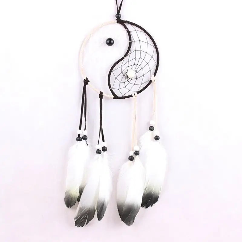Yin Yang Dreamcatcher Wall Hanging