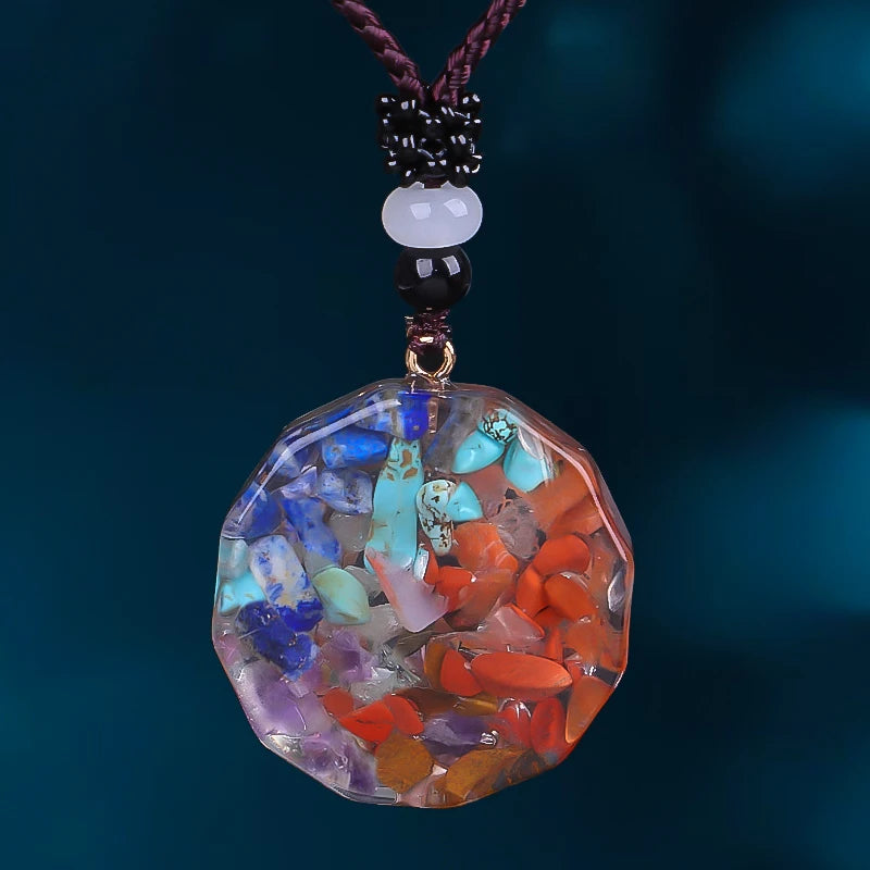 Chakra Symbol Pendant Necklace