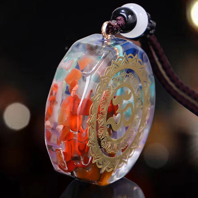 Chakra Symbol Pendant Necklace