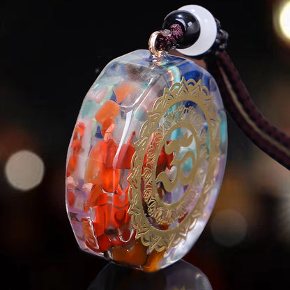 Chakra Symbol Pendant Necklace