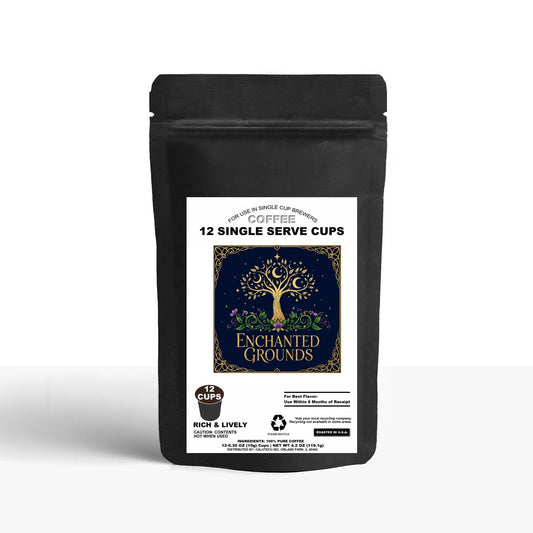 12 Pack Single Serve Coffee Capsules