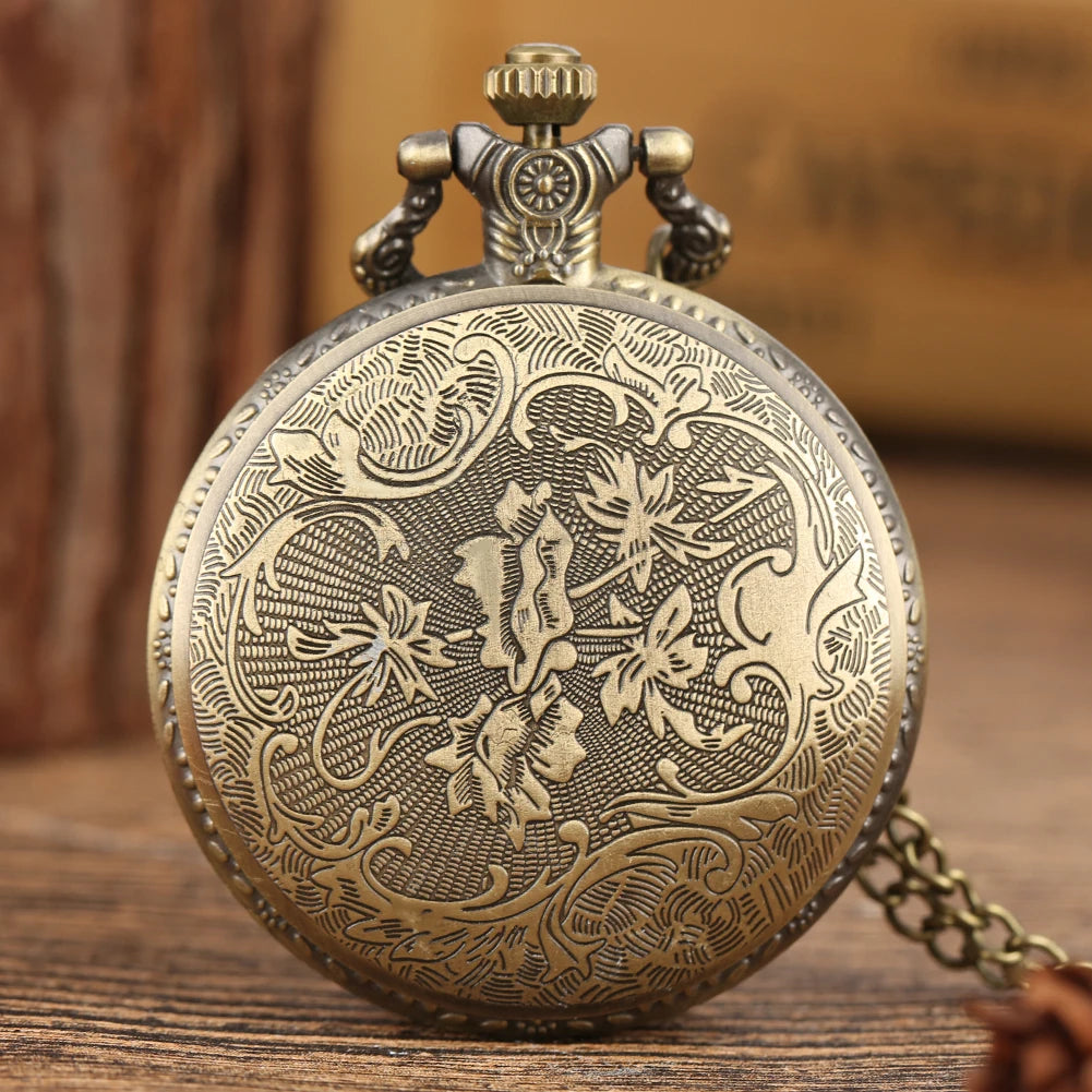 Chinese Zodiac Steampunk Pocket Watch Necklace