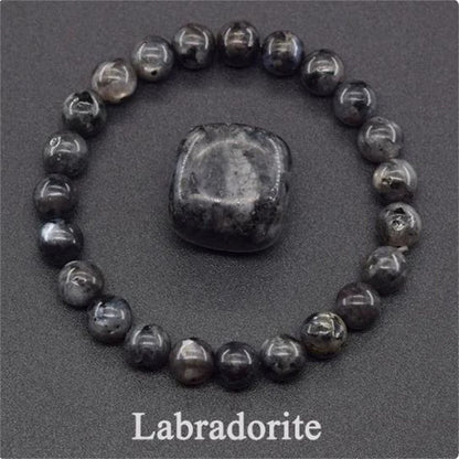 Natural Stone Bead Bracelet