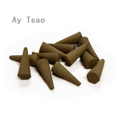 Natural Botanical Incense Cones — 500g Bulk Bag