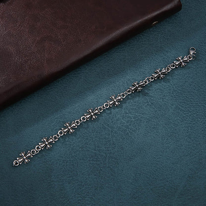 Retro Cross Alloy Bracelet for Men
