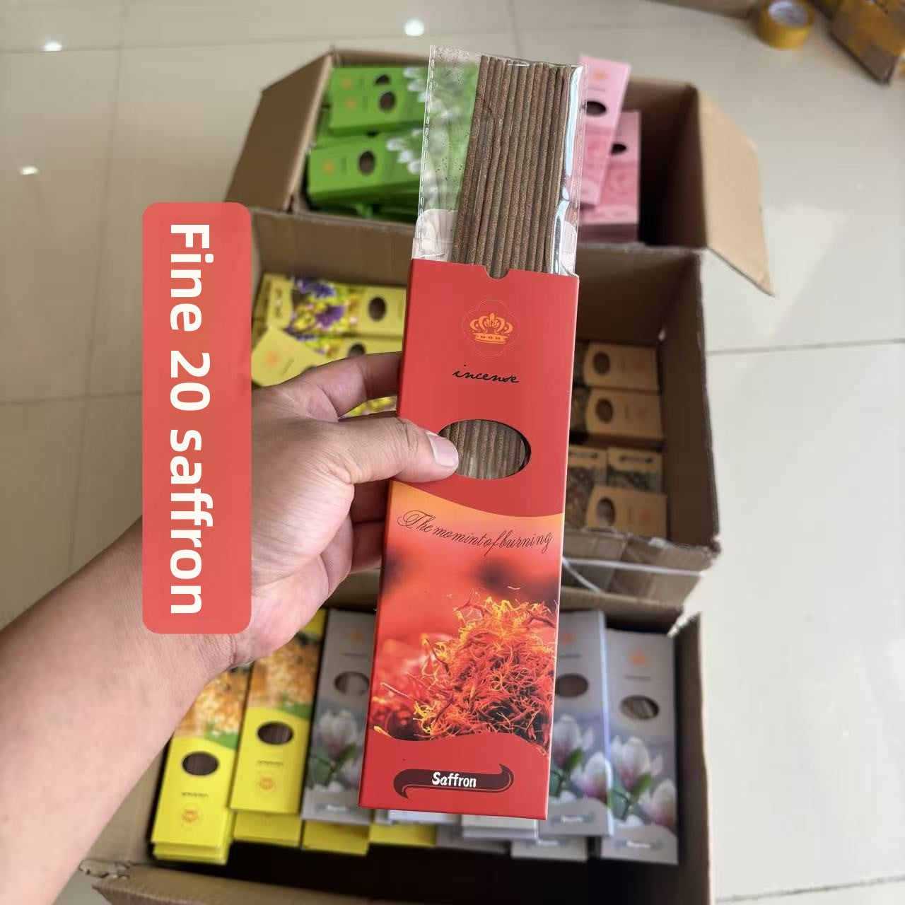 Premium Hand-Rolled Incense Sticks — 15 or 20 Pack