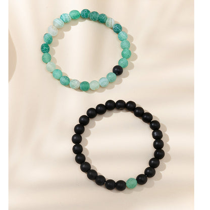 Heart Magnetic Couple Bracelet Set for Women and Men
