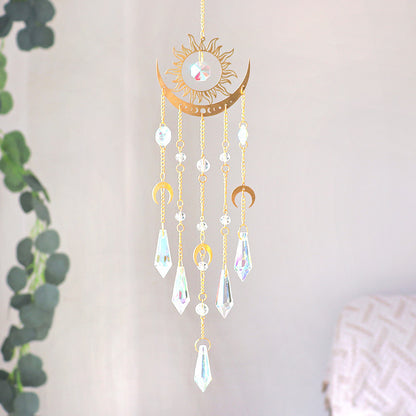 Crystal Sun Catcher Wind Chime Decoration