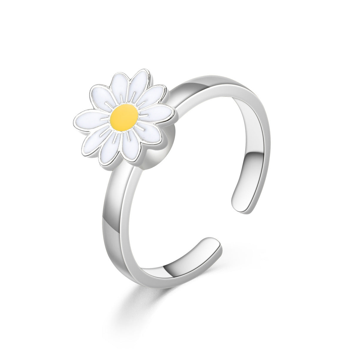 S925 Sterling Silver Nature & Celestial Adjustable Ring