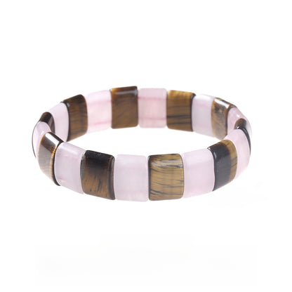 Natural Stone Geometric Bracelet