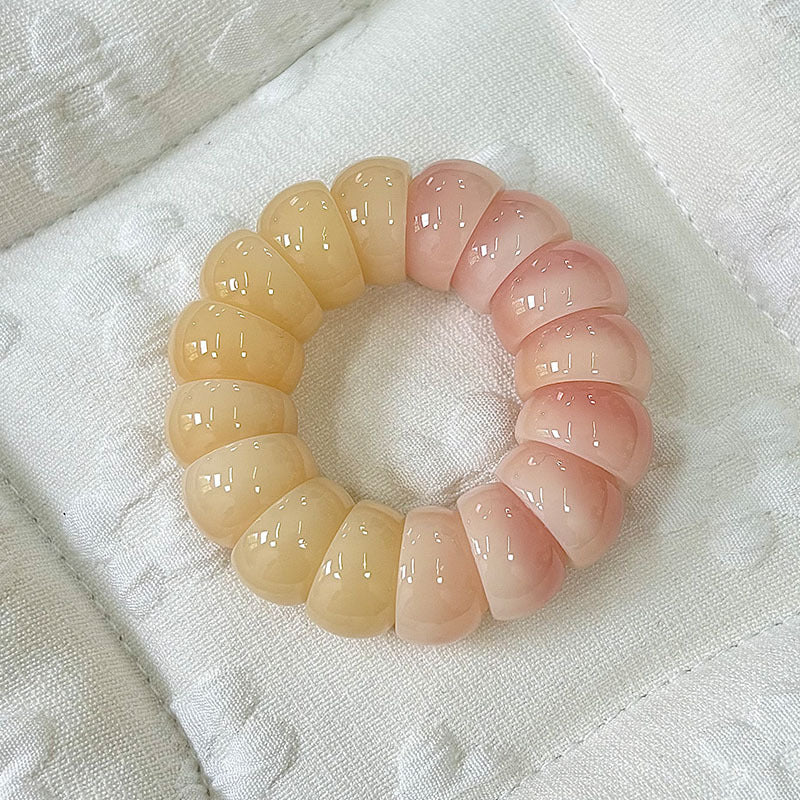 Gradient Pink Bodhi Bracelet with Finger Wrap