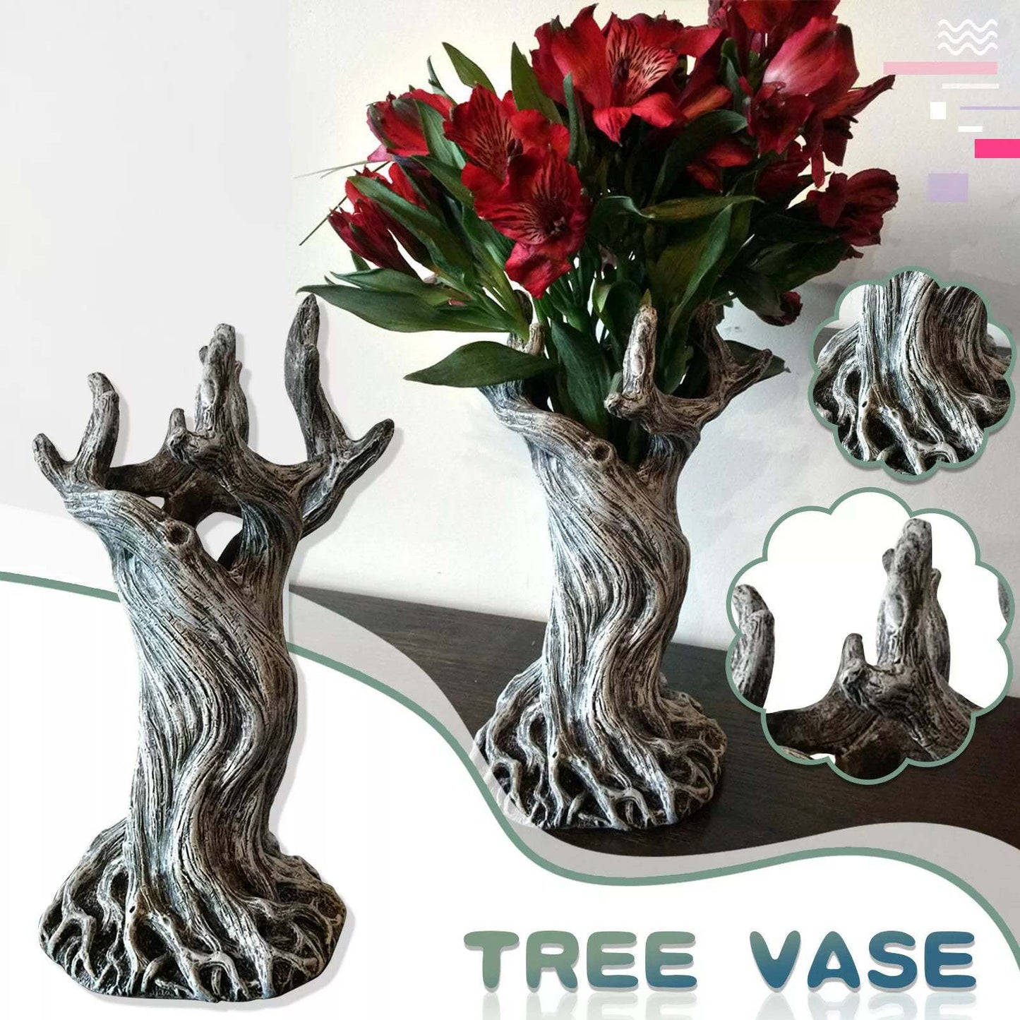 Resin Witch Hand Flower Pot Horror Decor