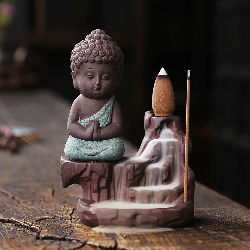 Tathagata Buddha Backflow Incense Burner