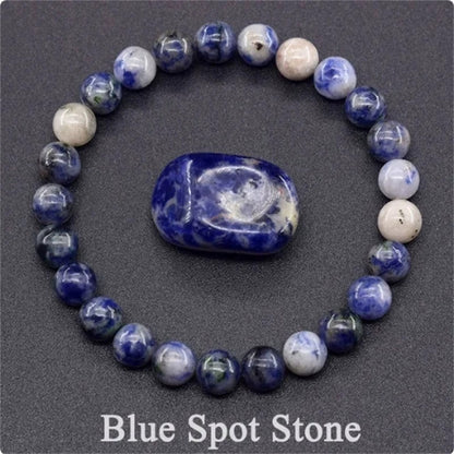 Natural Stone Bead Bracelet