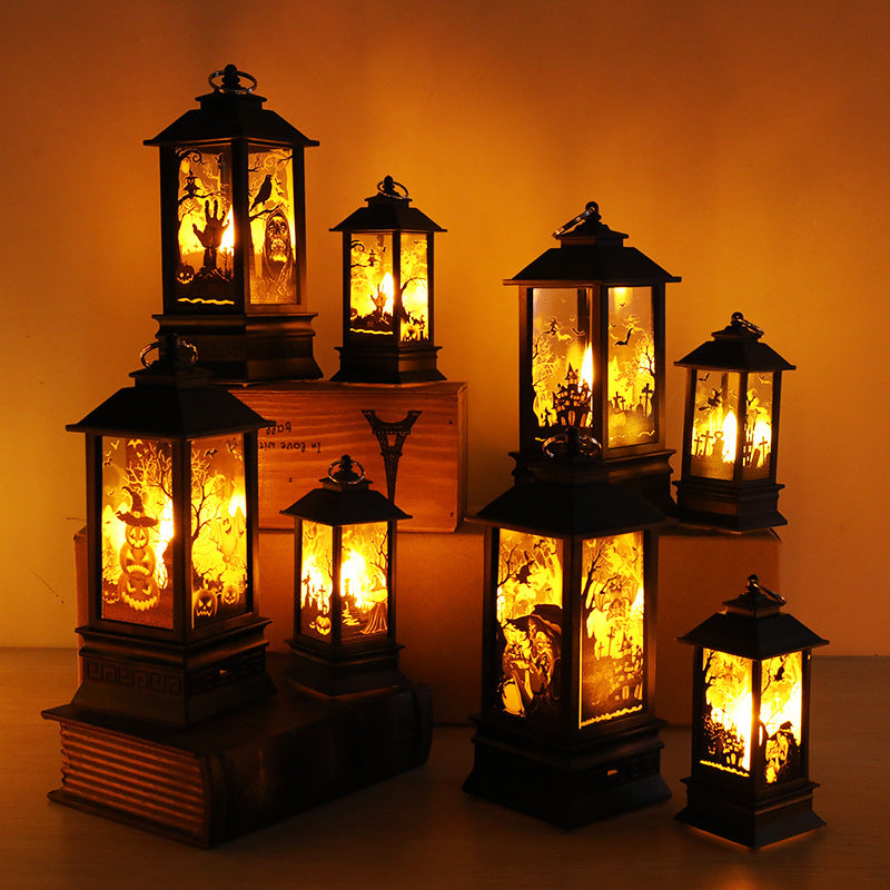 Halloween Flickering Flame Lantern