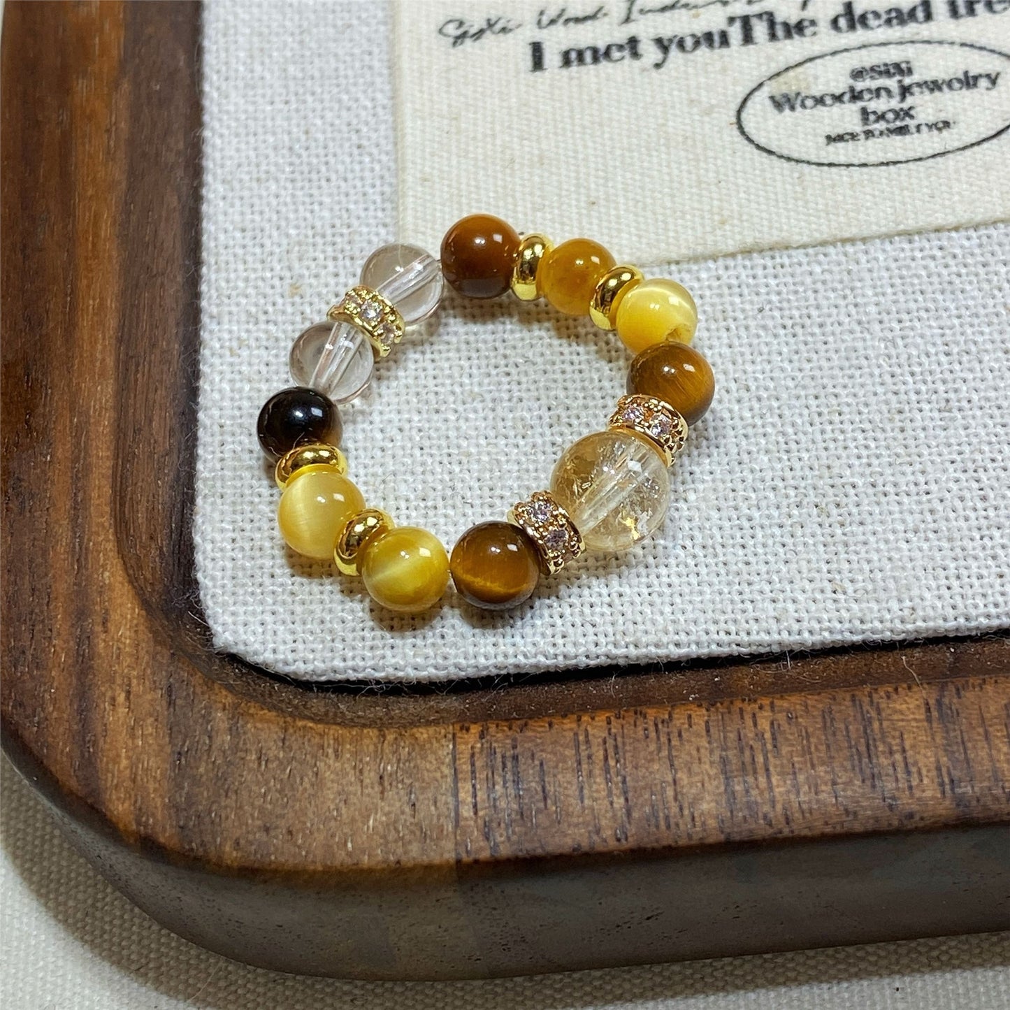 Citrine & Crystal Lucky Charm Jewelry Collection