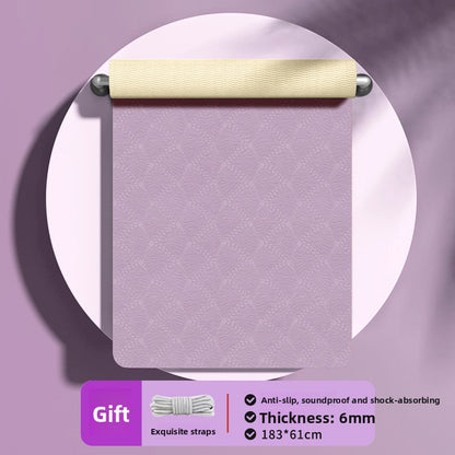 Foldable TPE Yoga Mat — 183 x 61cm