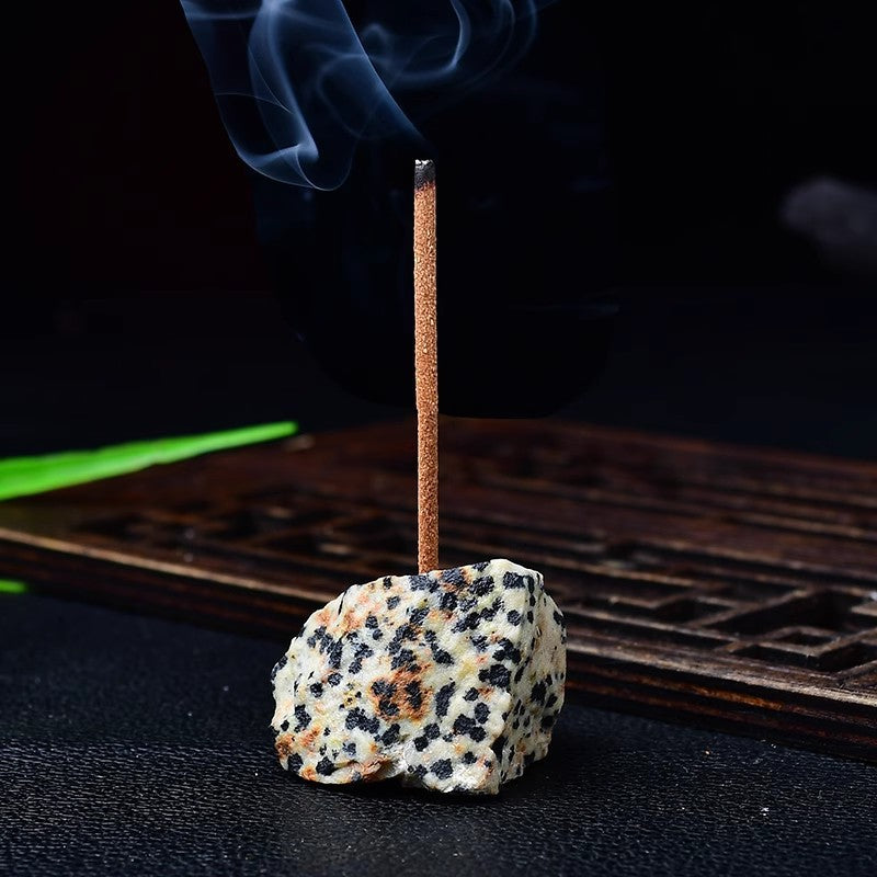 Natural Crystal Incense Holder