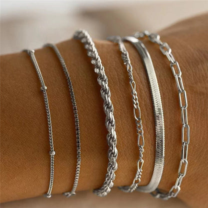 Geometric Openwork Bracelet