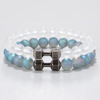 Heart Magnetic Couple Bracelet Set for Women and Men