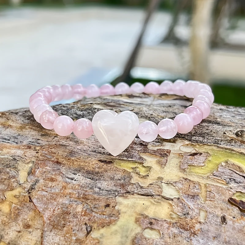 Natural Stone Bead Bracelet