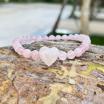 Natural Stone Bead Bracelet