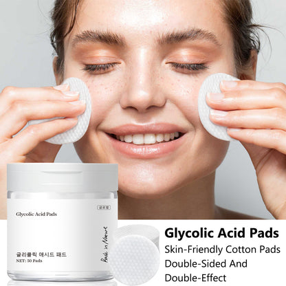 Glycolic Acid Exfoliating Pads for Gentle Skin Cleansing