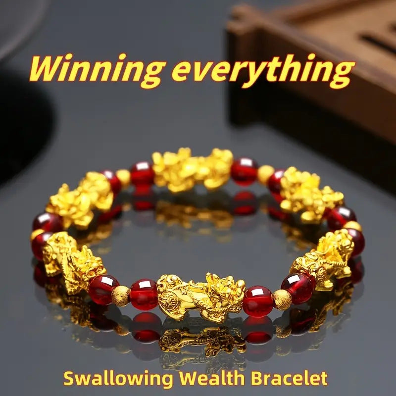 Natural Stone Bead Bracelet