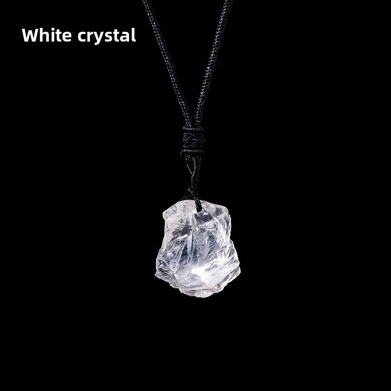 Natural Crystal Stone Pendant